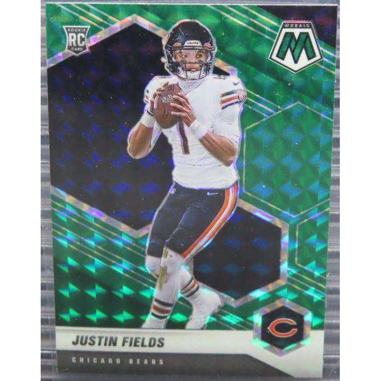 NFL 2021 Mosaic Football Justin Fields Rookie Trading Card
