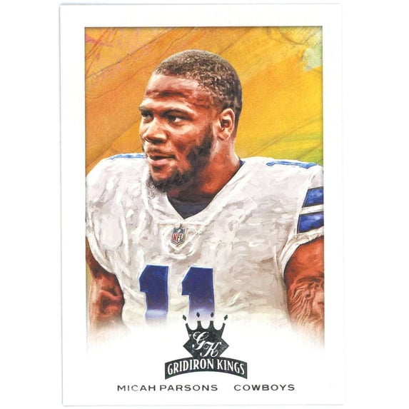 NFL 2021 Panini Chronicles Donruss Micah Parsons GK-35 (Rookie, Gridiron Kings)