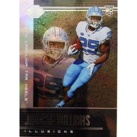 NFL 2021 Panini Chronicles Illusions Draft Picks Javonte Williams Trading Card #117 (Rookie)