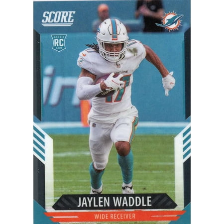 NFL 2021 Panini Chronicles Score Jaylen Waddle Trading Card #413 (Rookie)