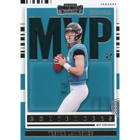 NFL 2021 Panini Contenders Trevor Lawrence Trading Card MVP-TLA (Rookie)
