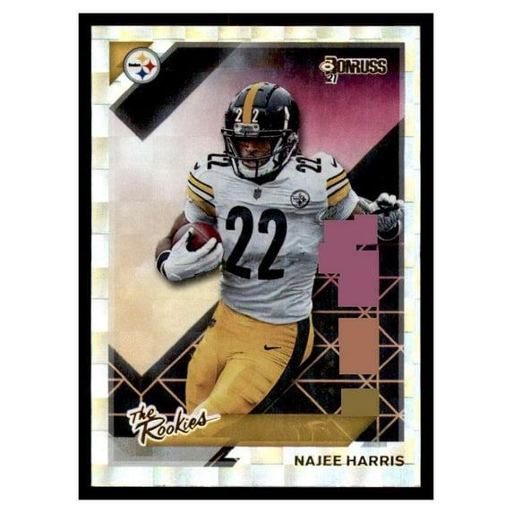 NFL 2021 Panini Donruss Najee Harris Trading Card TR-NHA (The Rookies)