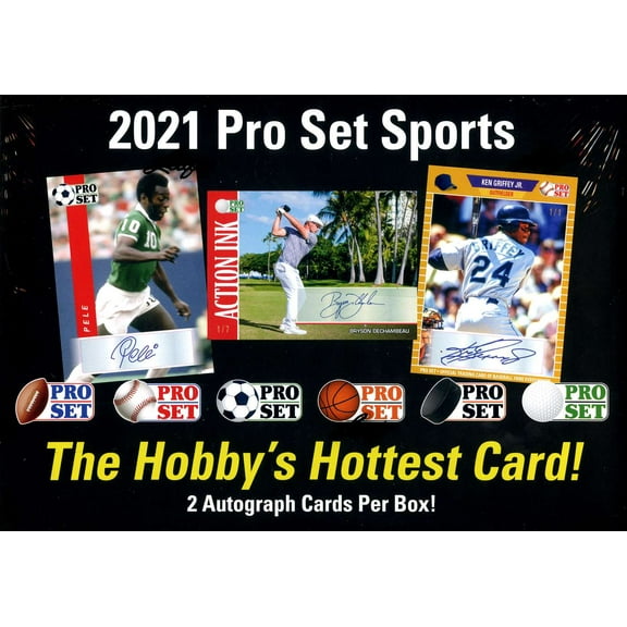 NFL 2021 Pro Set Trading Card HOBBY Box