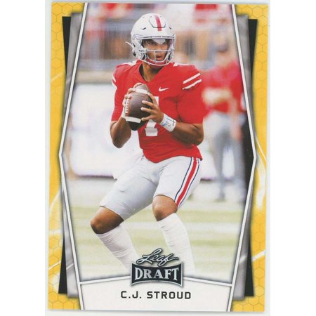 NFL 2022 Draft Football Gold C.J. Stroud B2 (Rookie)