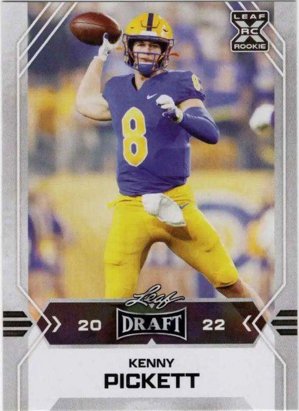 NFL 2022 Draft Football Kenny Pickett Trading Card 09 (Rookie) (Leaf