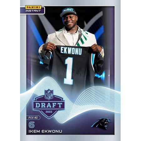 NFL 2022 Instant Draft Night Football Ikem Ekwonu Trading Card (Rookie Card) #6
