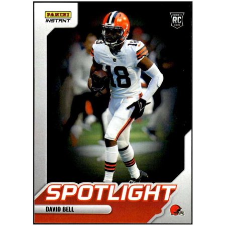 NFL 2022 Instant Football Spotlight Rookies David Bell Trading Card #30 (Rookie) (Panini)