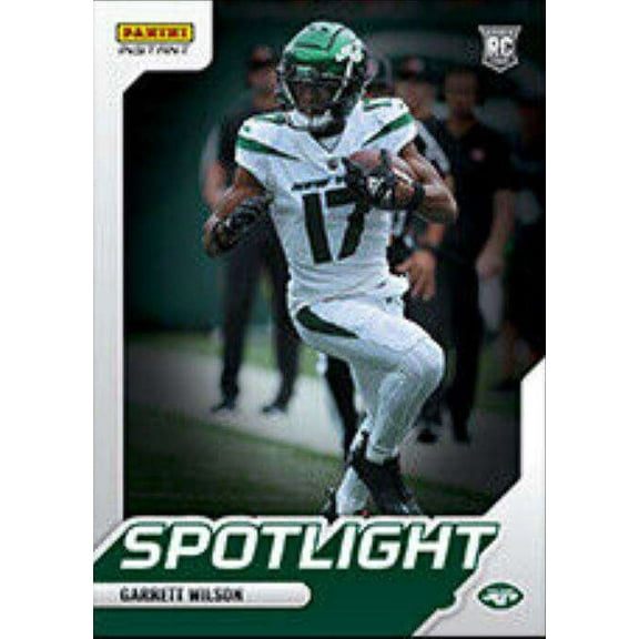 NFL 2022 Instant Football Spotlight Rookies Garrett Wilson Trading Card #5 (Rookie) (Panini)