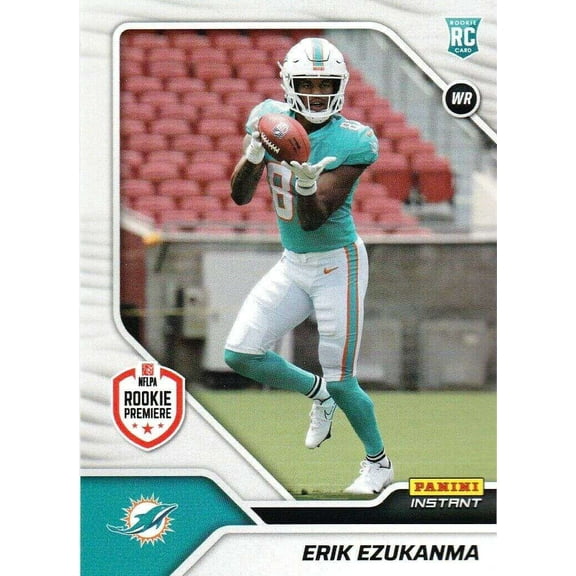 NFL 2022 Instant RPS First Look Football 1 of 942 Erik Ezukanma Trading Card (Rookie Card) #FL35