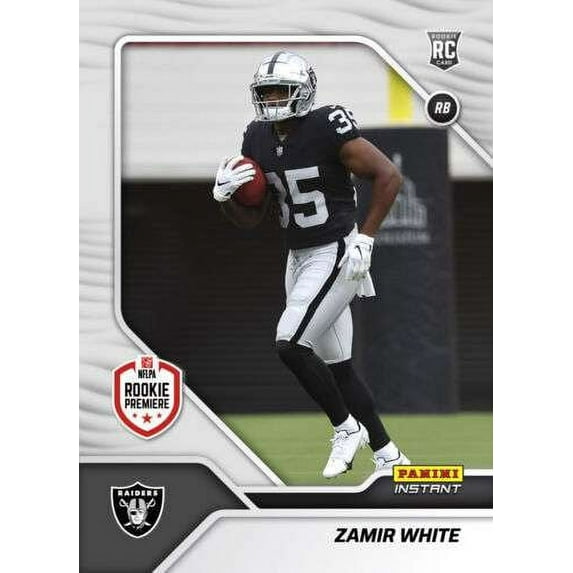 NFL 2022 Instant RPS First Look Football 1 of 942 Zamir White Trading Card (Rookie Card) #FL33