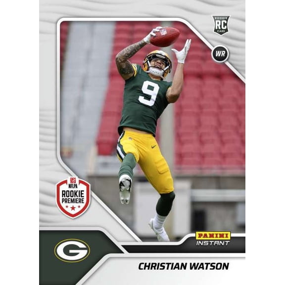 NFL 2022 Instant RPS First Look Football 1 of 942 Christian Watson Trading Card (Rookie Card) #FL12