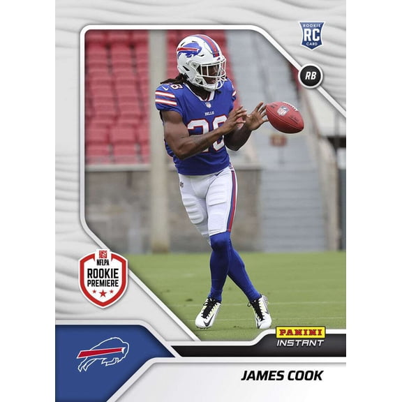 NFL 2022 Instant RPS First Look Football 1 of 942 James Cook Trading Card (Rookie Card) #FL22