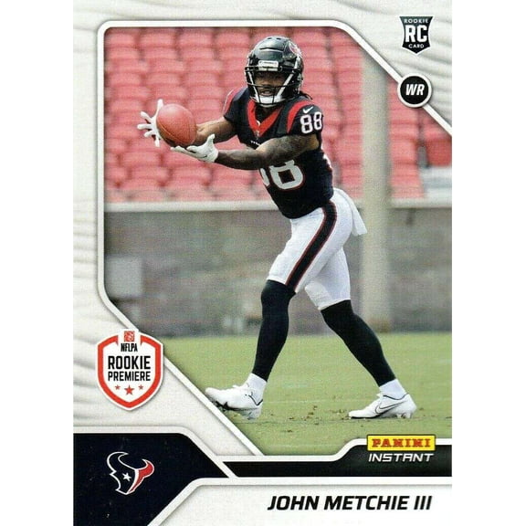 NFL 2022 Instant RPS First Look Football 1 of 942 John Metchie III Trading Card (Rookie Card) #FL16
