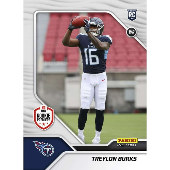 NFL 2022 Instant RPS First Look Football 1 of 942 Treylon Burks Trading Card (Rookie Card) #FL10