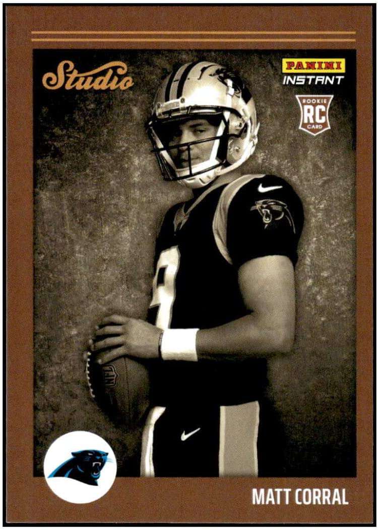 NFL 2022 Instant Studio Football Matt Corral Trading Card S28 (Rookie ...