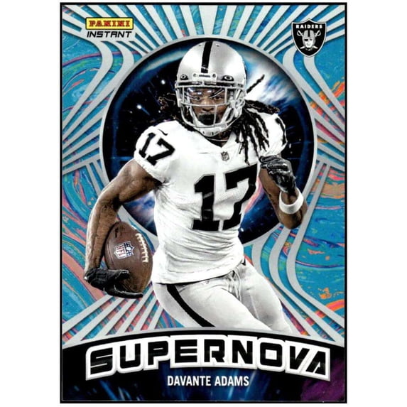 NFL 2022 Instant Supernova Football Davante Adams Trading Card S-13 (Panini)