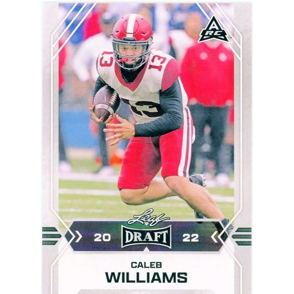 NFL 2022 Leaf Draft Football Caleb Williams #05 (ARC Rookie)