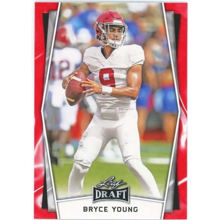 NFL 2022 Leaf Draft Football Red Bryce Young B-1
