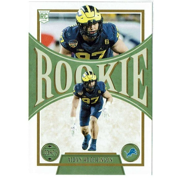 NFL 2022 Legacy Football Aidan Hutchinson Trading Card (Rookie Card) #148