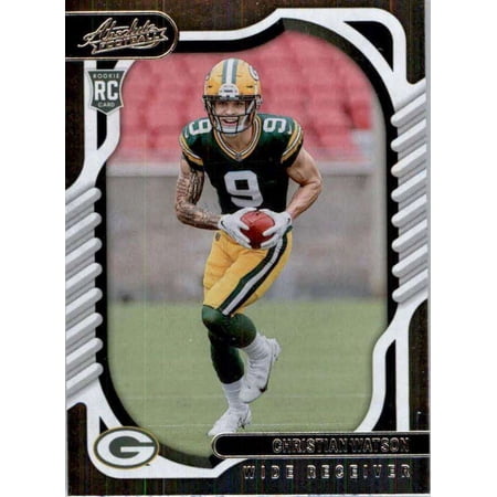 NFL 2022 Panini Absolute Football Christian Watson Trading Card #119 (Rookie)