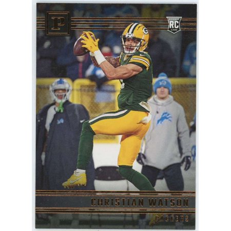 NFL 2022 Panini Chronicles Bronze Christian Watson PA-14 (Rookie)