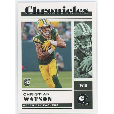 NFL 2022 Panini Chronicles Christian Watson #39 (Rookie)