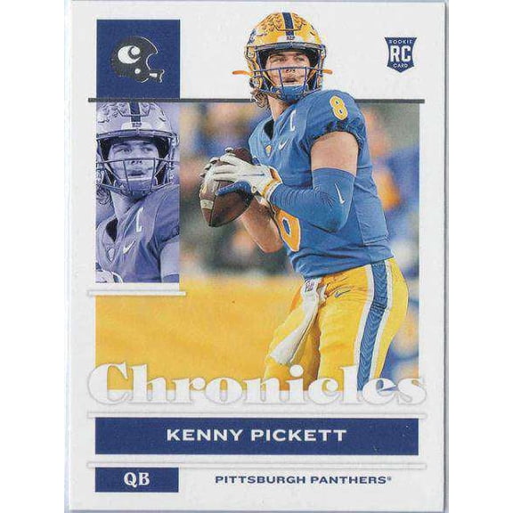 NFL 2022 Panini Chronicles Draft Picks Kenny Pickett Trading Card (Rookie Card) #8