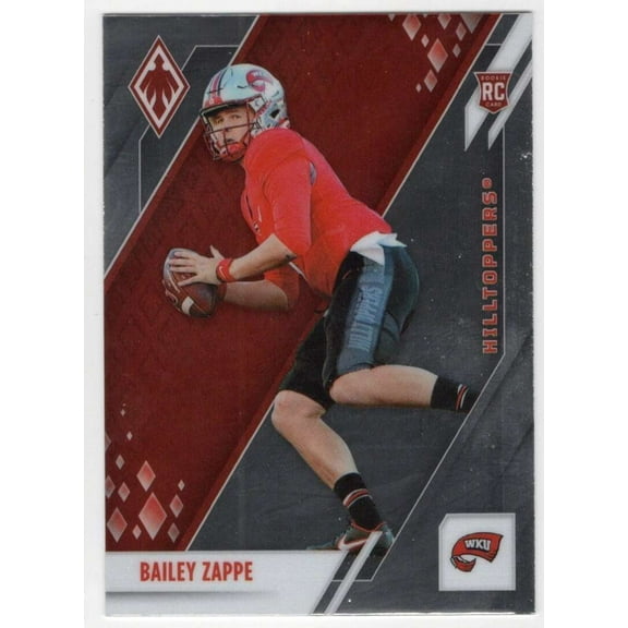 NFL 2022 Panini Chronicles Phoenix Draft Picks Bailey Zappe Trading Card #2 (Rookie Card)