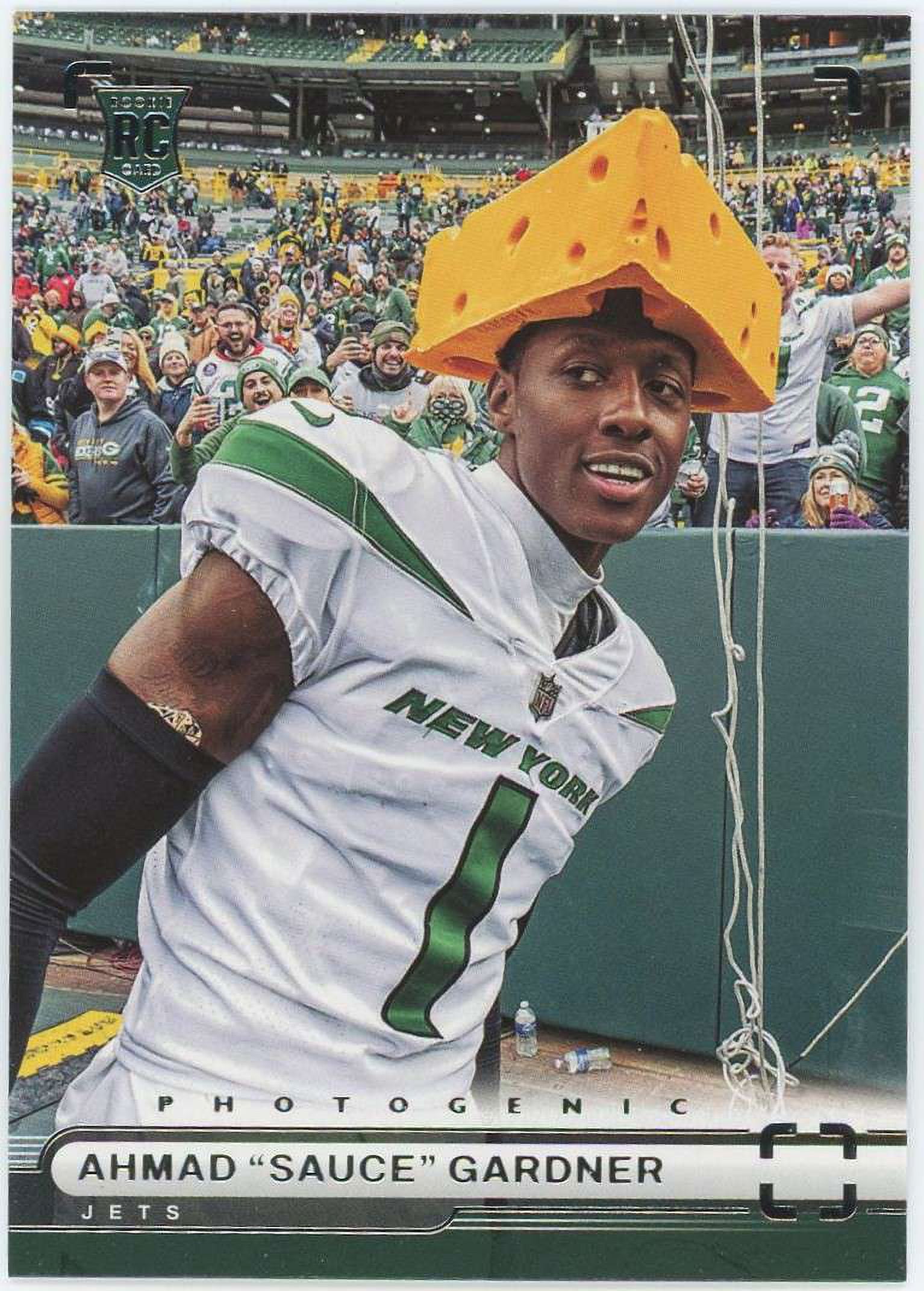 NFL 2022 Panini Chronicles Photogenic Football Ahmad Sauce Gardner