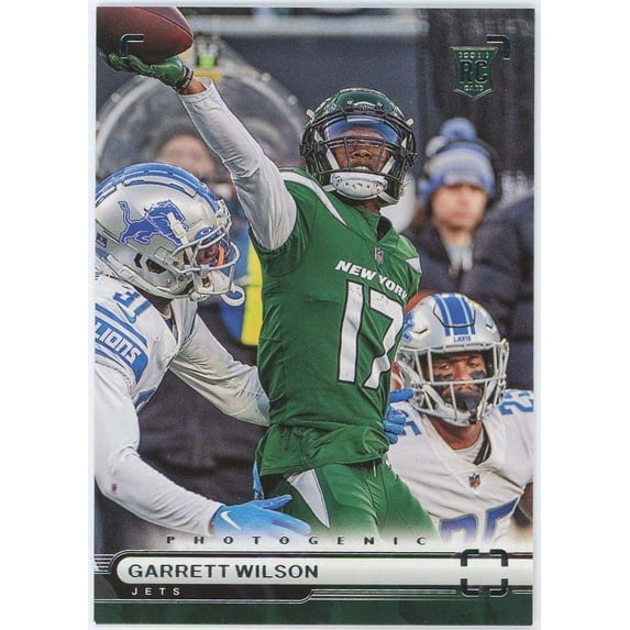 NFL 2022 Panini Chronicles Photogenic Football Garrett Wilson PH-38 (Rookie)