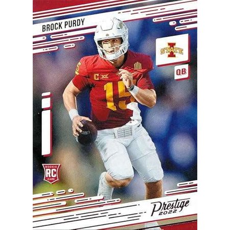 NFL 2022 Panini Chronicles Prestige Draft Picks Pink Brock Purdy #25 (Rookie)