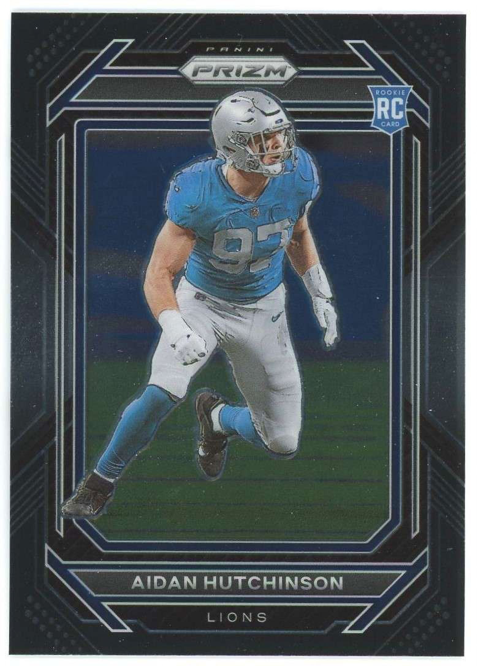 NFL 2022 Panini Chronicles Prizm Black Aidan Hutchinson PB-16