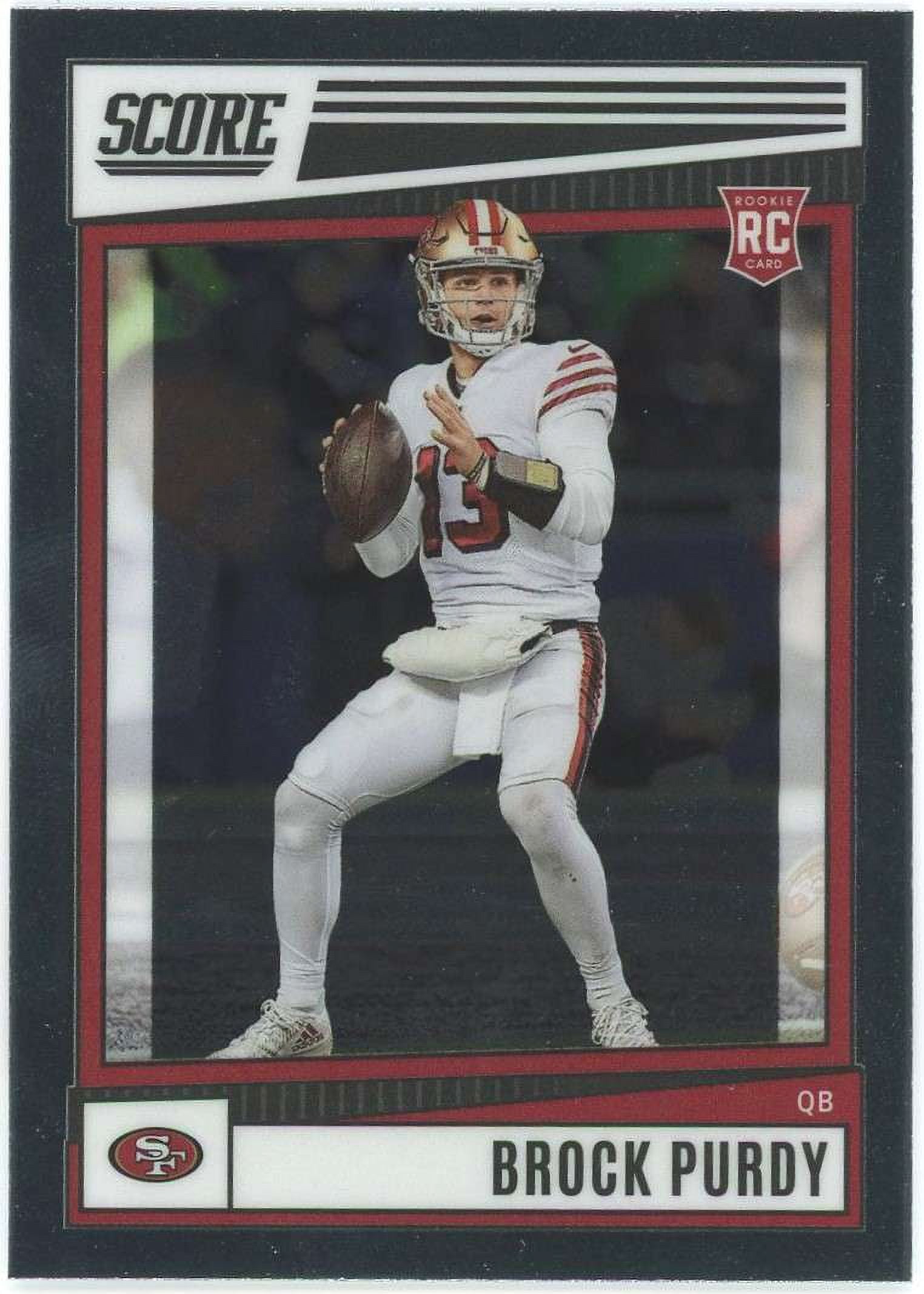 NFL 2022 Panini Chronicles Score Brock Purdy SP-401 (Rookie