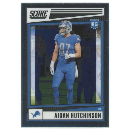 NFL 2022 Panini Chronicles Score Premium Aidan Hutchinson SP-307 (Rookie)