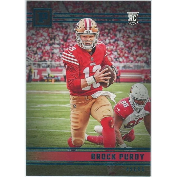 NFL 2022 Panini Chronicles Teal Brock Purdy PA-19 (Rookie)
