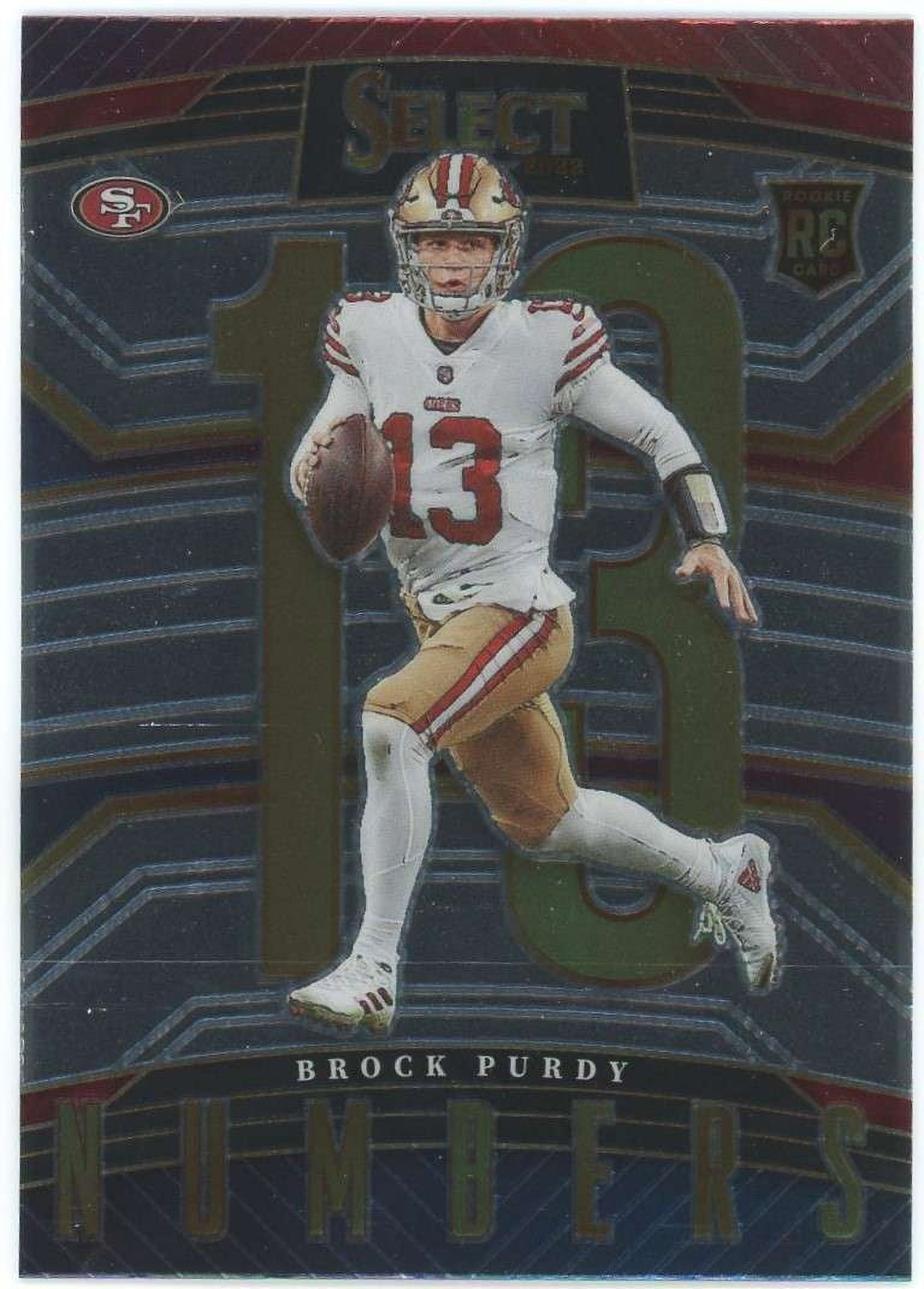 Purdy Skin 5個セット NFL 2022 Panini Select Brock Purdy SN-5 (Rookie, Numbers
