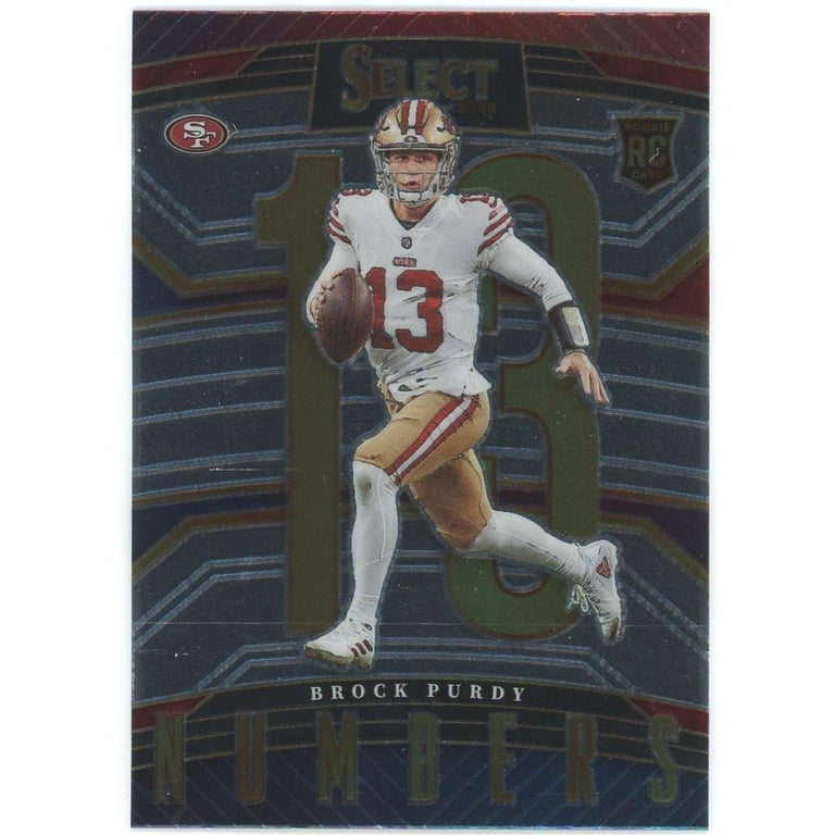 NFL 2022 Panini Select Brock Purdy SN-5 (Rookie, Numbers