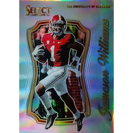 NFL 2022 Panini Select Draft Picks Jameson Williams Trading Card SCJW