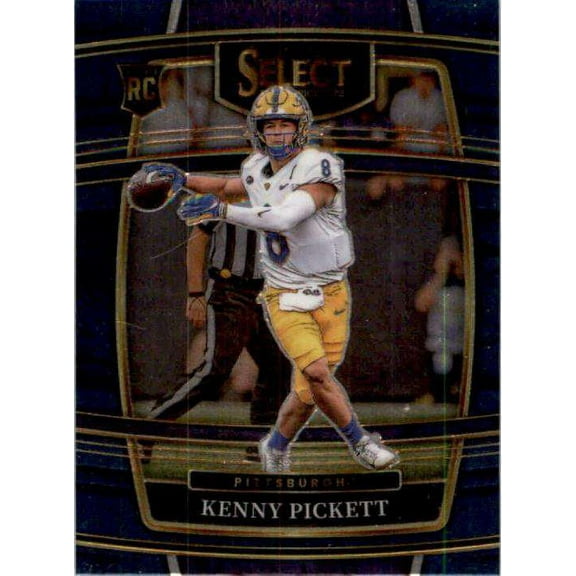 NFL 2022 Panini Select Draft Picks Blue Concourse Kenny Pickett Trading Card #23 (Rookie)