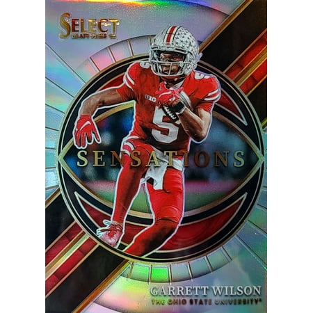 NFL 2022 Panini Select Draft Picks Silver Holo Garrett Wilson Trading Card SEGW (Sensations)