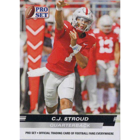 NFL 2022 Pro Set   C.J. Stroud Trading Card PS-02 (Leaf)