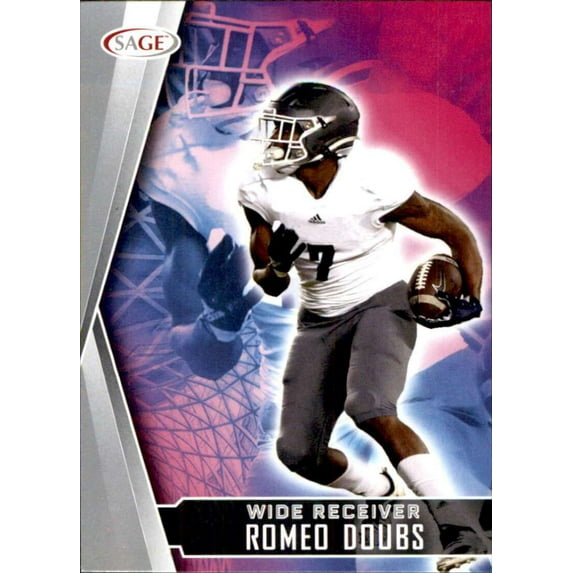 NFL 2022 Sage Football Romeo Doubs Trading Card #47 (Rookie Card) (Sage Collectibles)