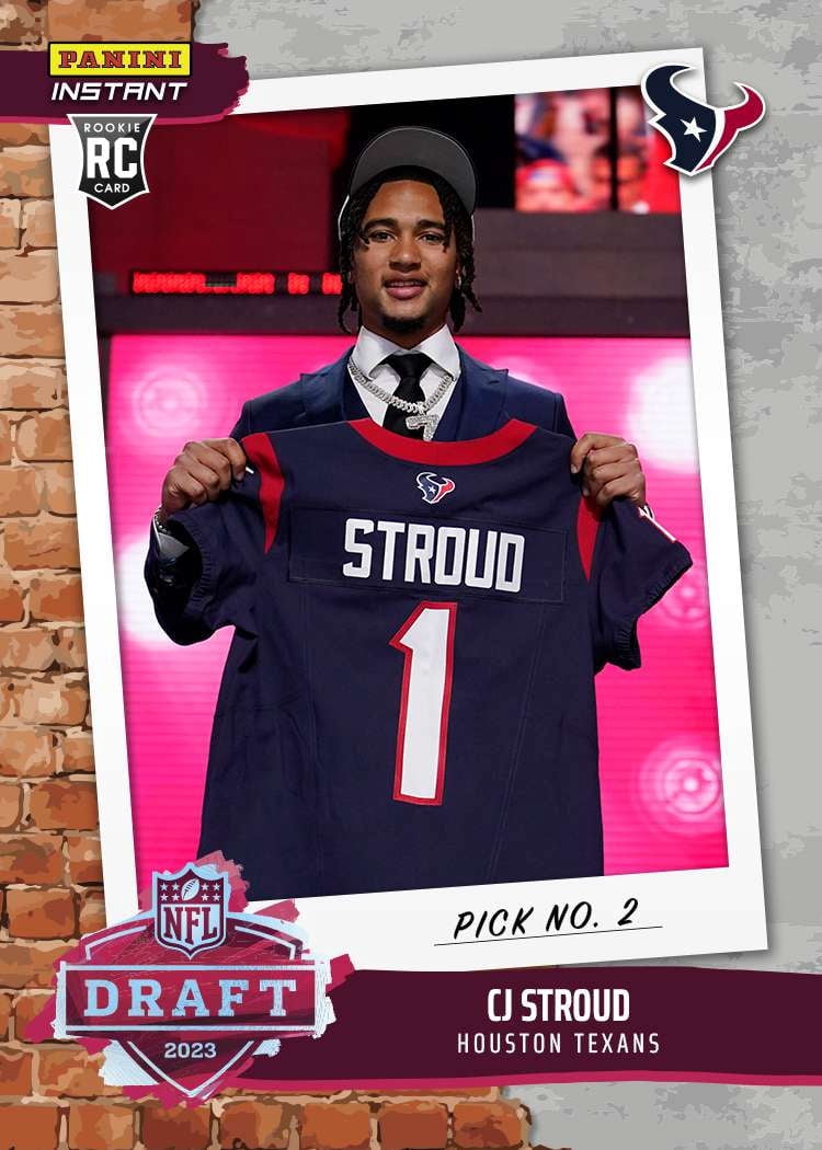 NFL 2023 Instant Draft Night Football    C.J. Stroud DN2 (Rookie Card)
