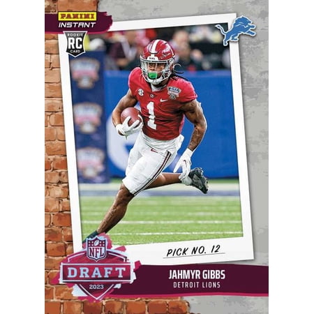 NFL 2023 Instant Draft Night Football Jahmyr Gibbs DN14 (Rookie Card)