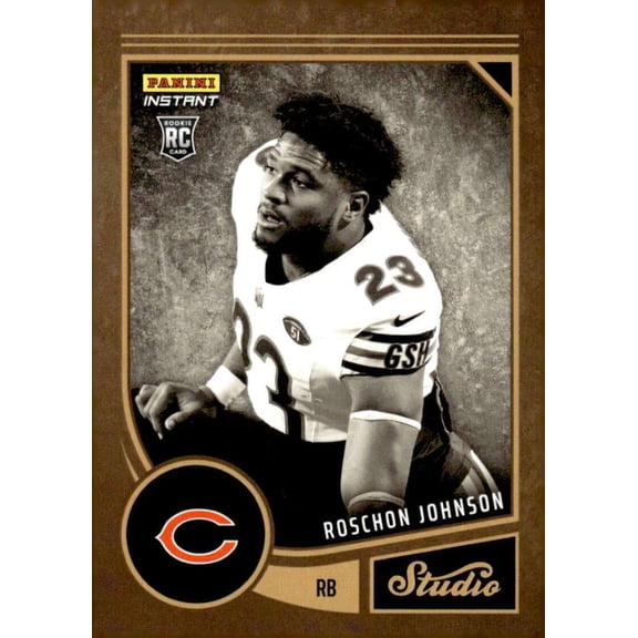 NFL 2023 Instant Studio Football    Roschon Johnson #17 (Rookie)