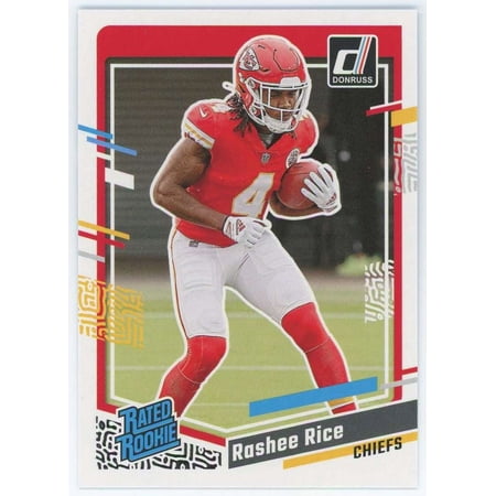 NFL 2023 Panini Donruss Football Rashee Rice #350 (Rated Rookie)