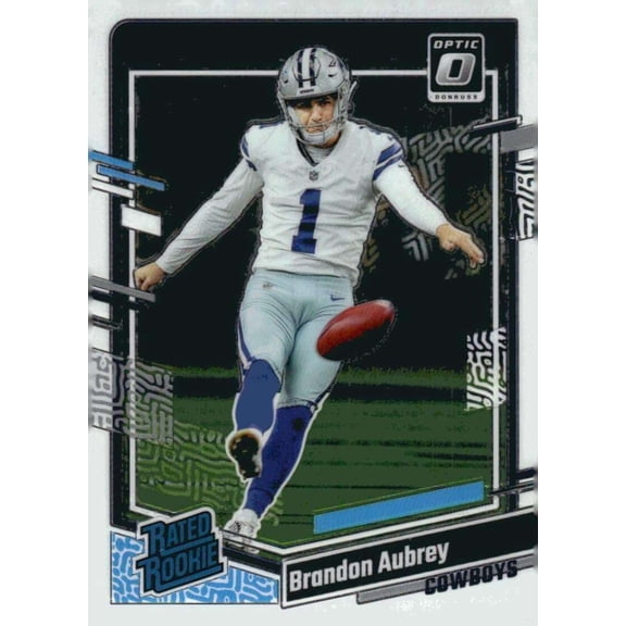 NFL 2023 Panini Donruss Optic  Brandon Aubrey #226 [Rated Rookie]