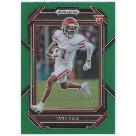 NFL 2023 Panini Prizm Draft Picks Green Tank Dell #148 (Rookie)