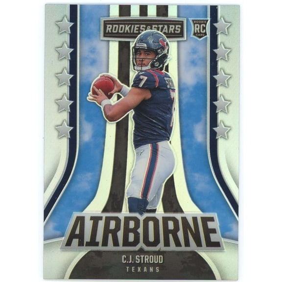 NFL 2023 Panini Rookies & Stars Airborne Silver CJ Stroud AI-13 (Rookie)