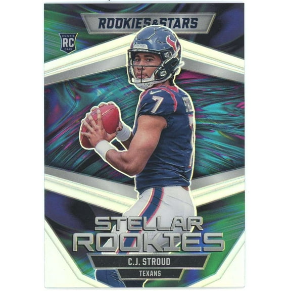 NFL 2023 Panini Rookies & Stars Stellar Rookies Silver CJ Stroud SR-5 (Rookie)